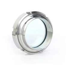 Good Quality Stainless Steel  Sanitary Welding Union Type Round Sight Glass with View Glass